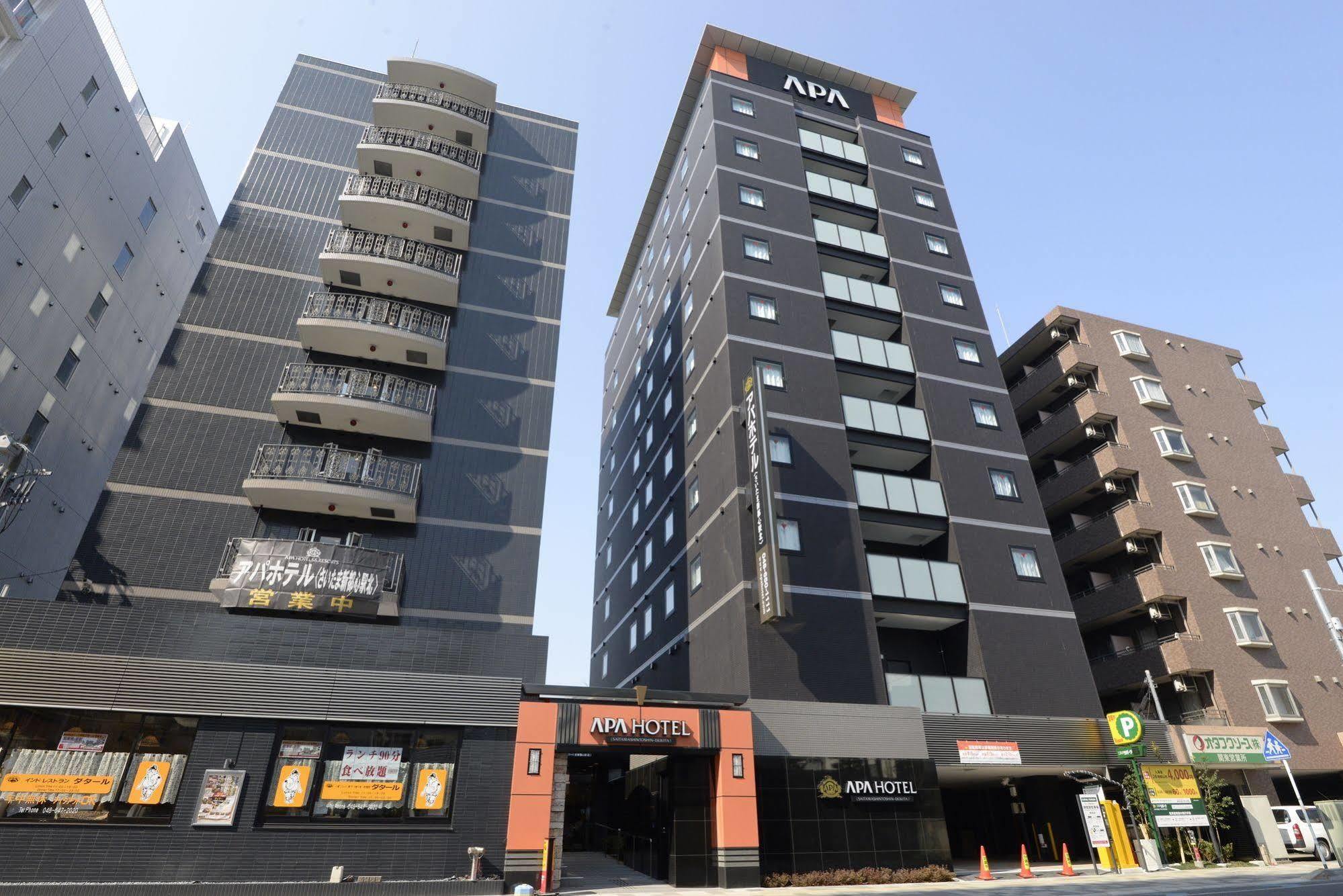 Apa Hotel Saitama Shintoshin Eki-Kita Exterior foto